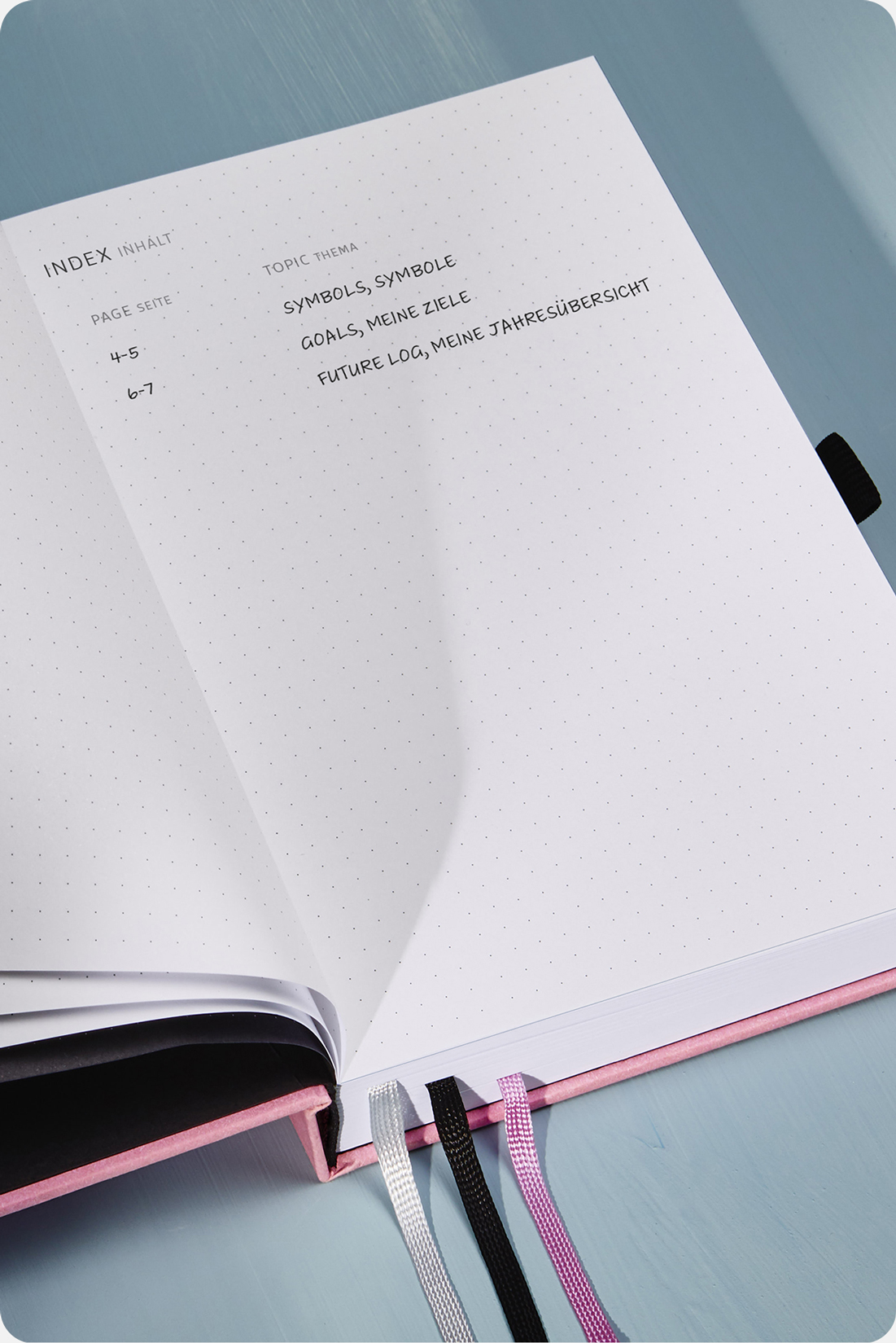 Bullet Journal Index