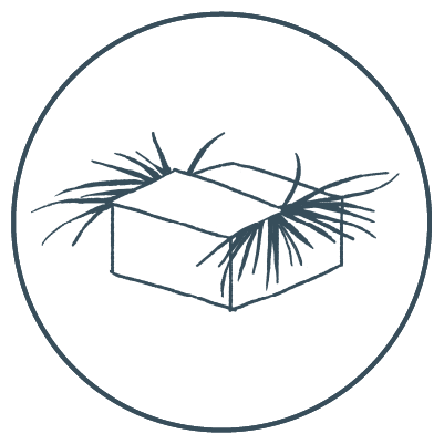 Icon Grasverpackung