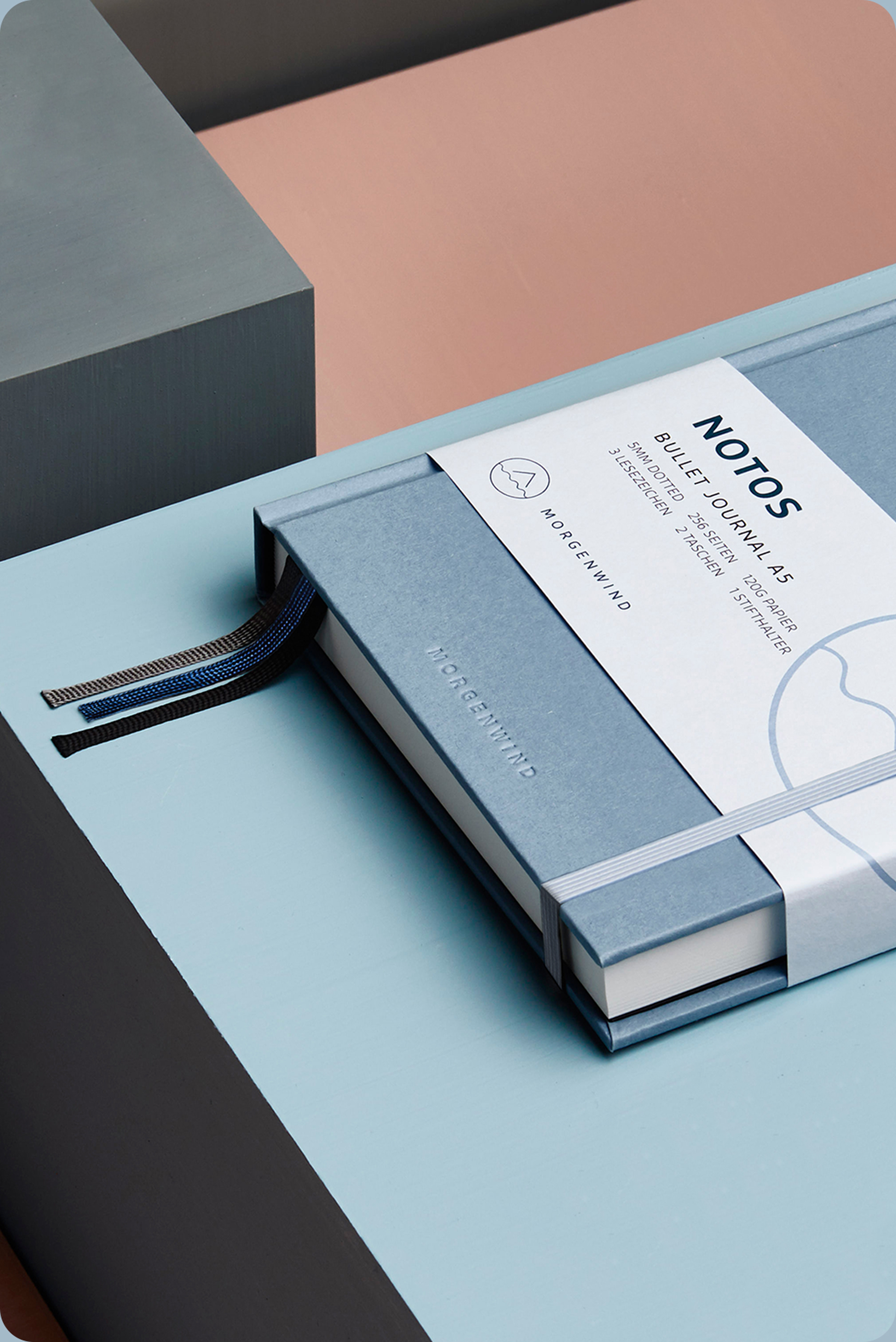 Bild vom NOTOS Bullet Journal Color in Klarblau